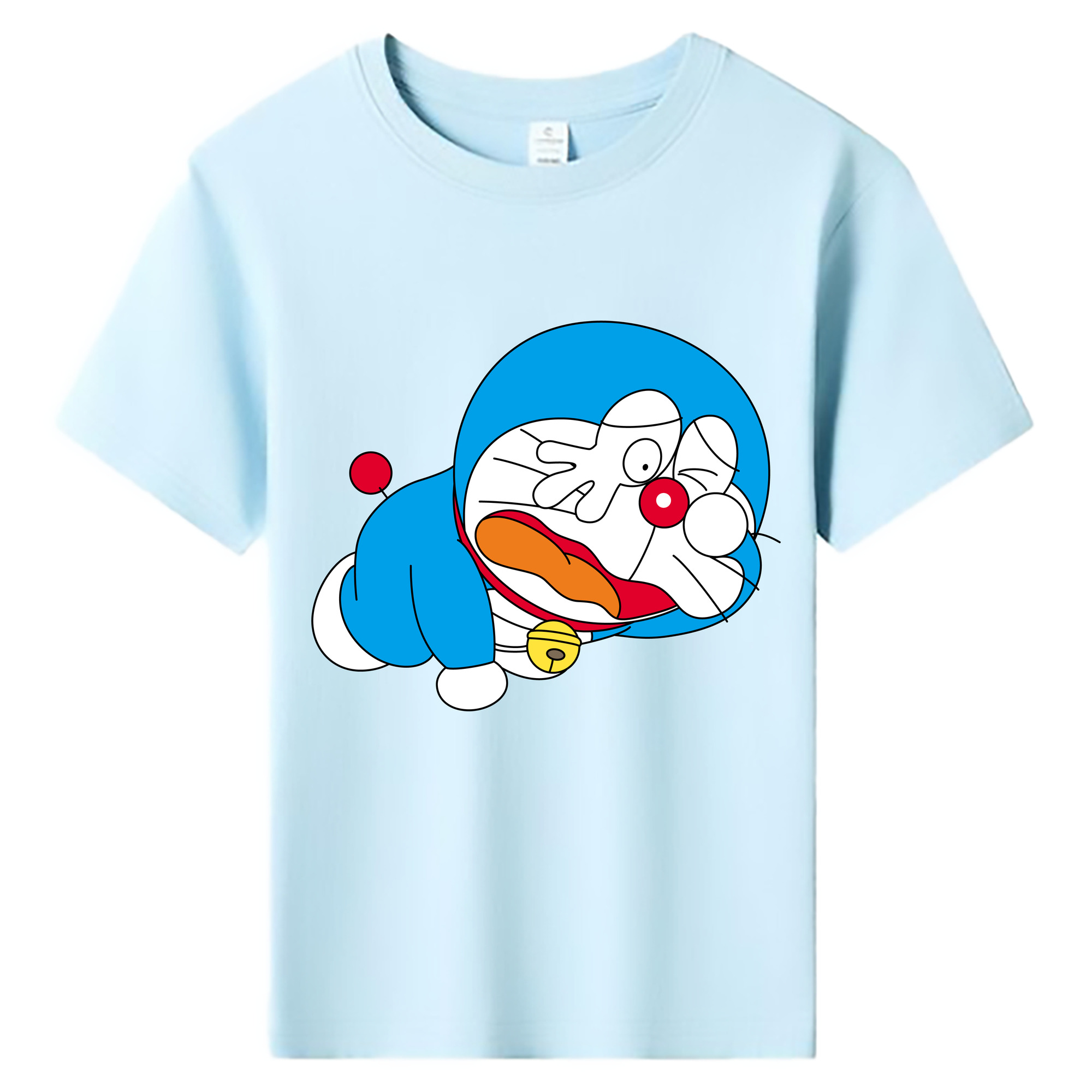 （画像用） ドラえもん Doraemon 綿100％キッズTシャツ（フロントプリント）